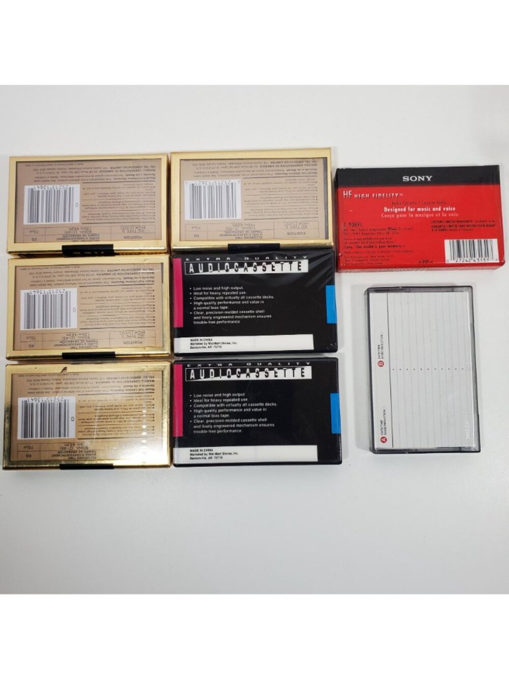 Maxell XL II High Bias Cassette Tapes 90 & 100 Min Assorted Lot of 7 - Picture 4 of 7